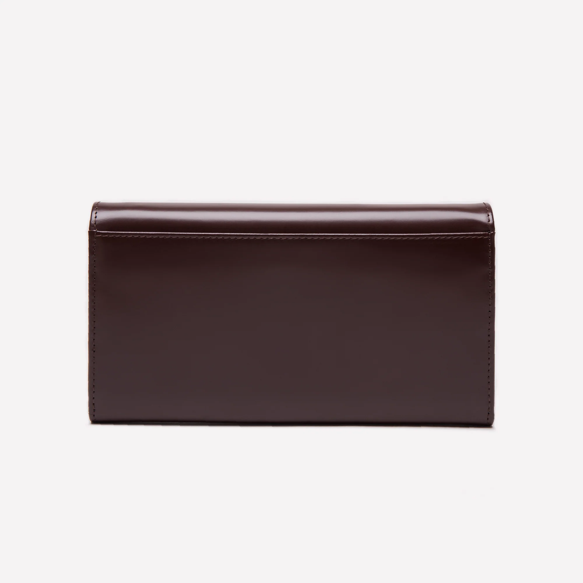 Bridle Hide Large Flap-Over Purse - Image 13