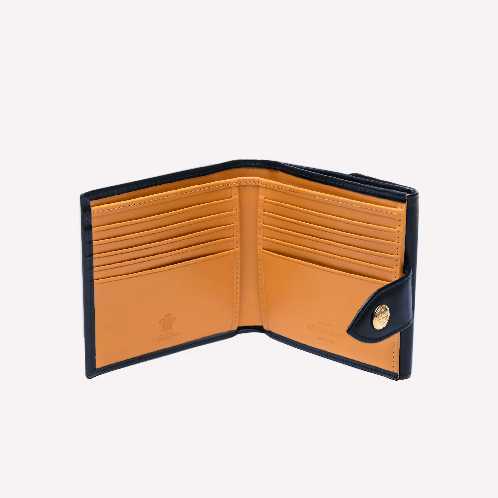 Bridle Hide Tab Wallet with 10 C/C & Purse - Image 11