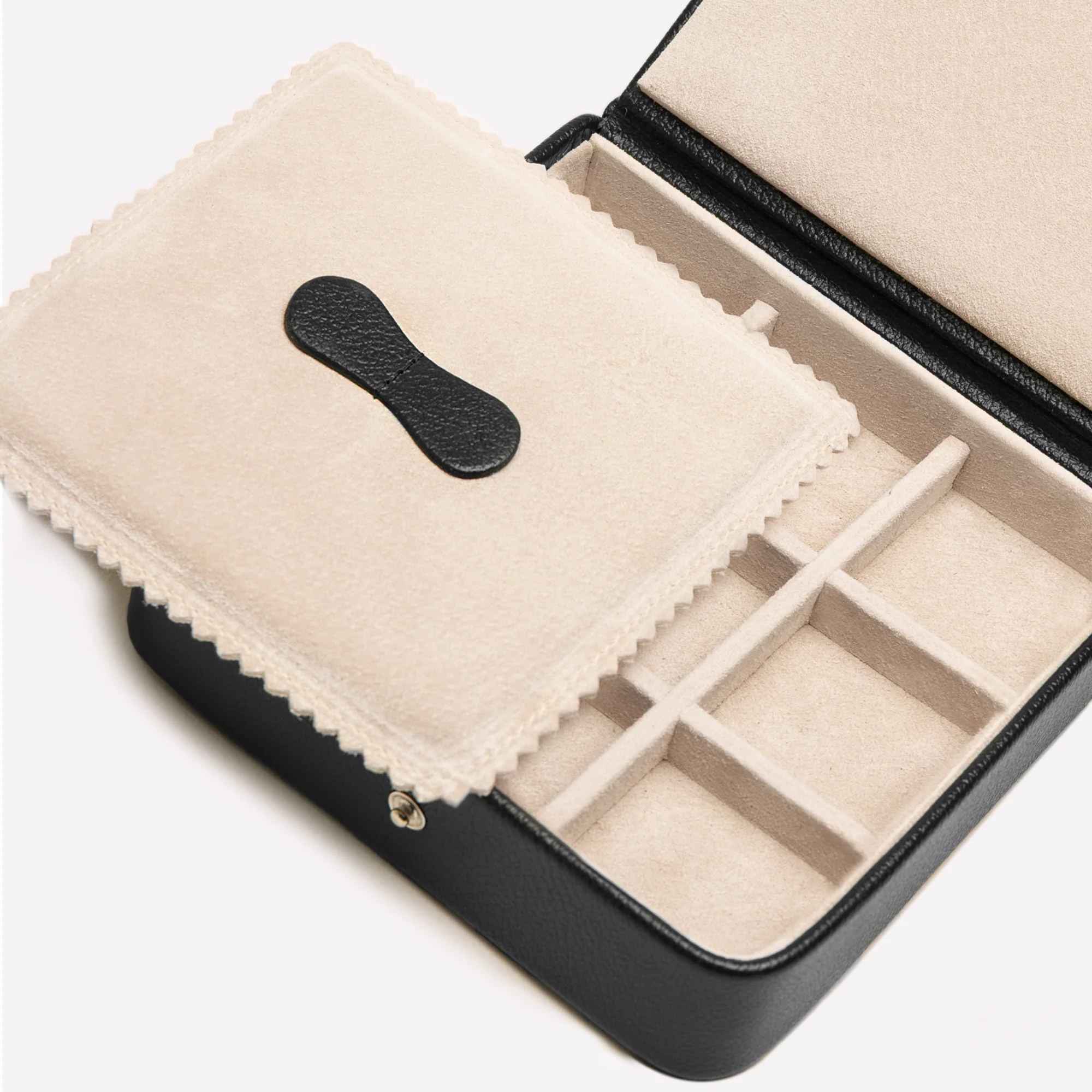Capra Ecru Large Jewellery / Cufflink Box - Image 3