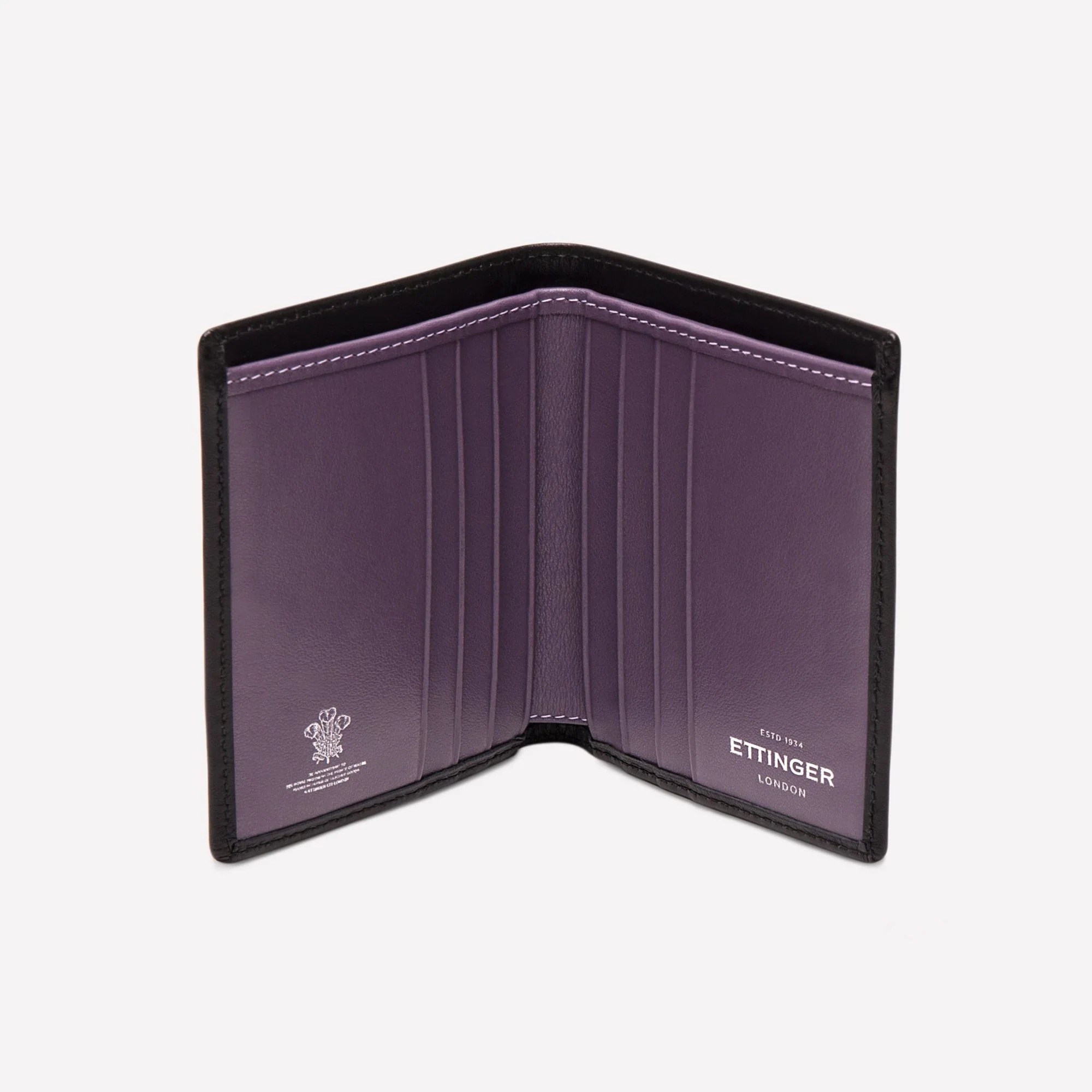Sterling Mini Wallet with 6 C/C - Image 2